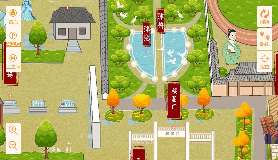 巢湖手绘地图景区语音讲解导览系统：智慧景区建设的基石